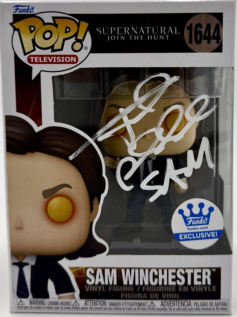 Jared Padalecki (Supernatural) signed Funko #1644 w/character inscription - Official Pix COA